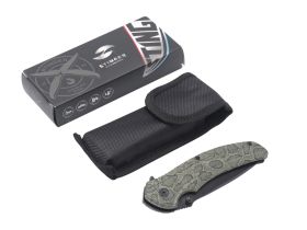 Нож складной Stinger FK-019SAK-CA, сталь 3Cr13, рукоять алюминий