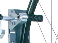 Кронштейн для крепления велосипеда за переднее колесо Topeak OneUp Bike Holder TW009 (серебристый)