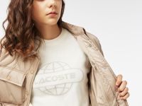 Женская стёганая куртка Lacoste