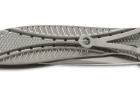 Складной нож CRKT Eros Titanium, сталь Acuto 440, рукоять титан