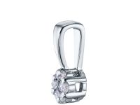 Классическая подвеска из серебра э0612пд10134800_white