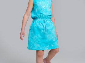 Платье трикотажное для девочек