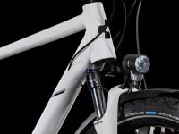 Дорожный велосипед Cube Nature Pro Allroad, год 2025, цвет Белый-Серый, ростовка 20.5