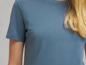 Приталенная футболка из джерси