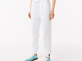 Женские спортивные брюки Lacoste из хлопка