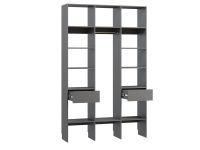 Модуль для гардероба Хелен 3.1-150x240 Графитовый