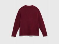 Вязаный джемпер для девочек, Фиолетовый