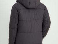 Полупальто утепленное с воротником-стойкой