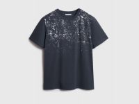 Футболка с принтом, Серый