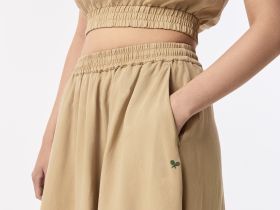 Женская длинная юбка Lacoste стандартного кроя