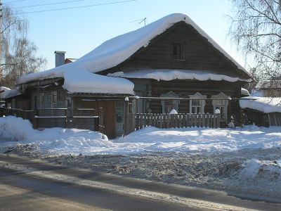 Дом, в котором жил один из руководителей первомайской демонстрации сормовских рабочих 1902 г. Дмитрий Александрович Павлов