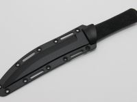 Нож с фиксированным клинком CRKT Hissatsu 2907, сталь 440A, рукоять пластик/резина