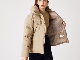Женский пуховик Lacoste Quilted Puffer