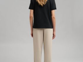 Футболка свободного кроя из джерси