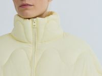 Короткая утеплённая куртка, Желтый