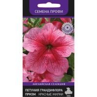 Петуния грандифлора призм Красные Жилки (Семена Профи)