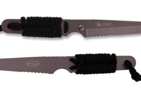 Нож с фиксированным клинком CRKT Stiff K.I.S.S., сталь Aus 6, рукоять паракорд