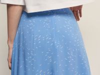 Юбка-миди силуэта трапеция