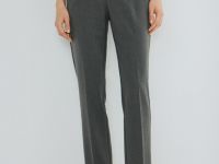 Зауженные книзу брюки, Серый