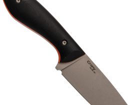 Туристический нож N.C. Custom Crony, сталь AUS-10, рукоять Black/Orange G10