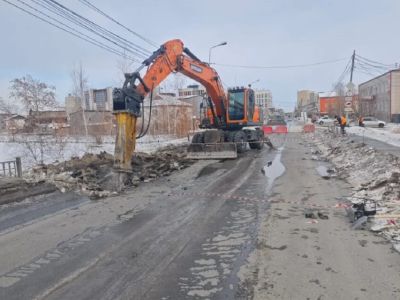 В Якутске открыли проезд по улице Дежнева