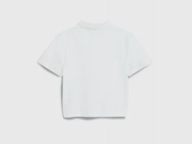 Футболка-поло для девочек, Белый