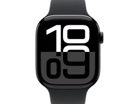 Смарт-часы Apple Watch Series 10 46mm Jet Black Aluminum Case with Black Sport Band (S/M)