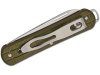 Складной нож Fox Vulpis Grenade Pattern, сталь N690Co, рукоять алюминий, зеленый