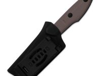 Туристический нож Kizer Splinter, сталь AEB-L, рукоять G10, коричневый/черный