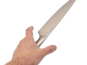 Кухонный нож Поварской Fissman Bergen, 20 см