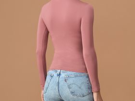 Водолазка Everyday, розовая