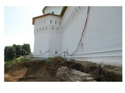 Обходной мост над оврагом у башни Ефремовой (Водяной) (основание)