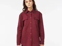 Женская рубашка Lacoste из смеси хлопка