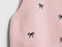 Вязаный жилет для девочек, Розовый