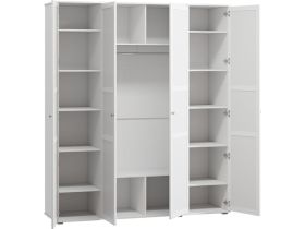 Распашной шкаф Амели 4-180x220 Белый