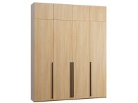 Распашной шкаф Кимбол 4.1-240x300 Дуб Барбера