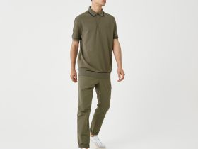 Мужское поло Lacoste стандартного кроя