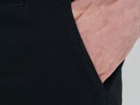 Базовые брюки-чиносы из твила, Черный