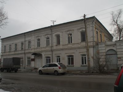 Здание, где с августа 1917 года размещался рабочий клуб и в 1918 году уездный комитет РСДРП(б)