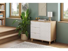 Тумба Теджонс 93x85 Деко ​Белый