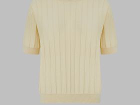 Джемпер прямого кроя из 100% хлопка