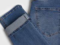 Зауженные джинсы, Синий