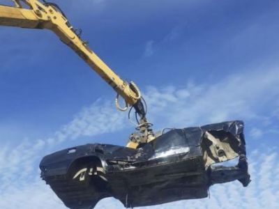 Удачный очищается от металлического мусора