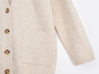 Удлиненный кардиган свободного кроя