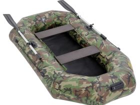 Гребная лодка ПВХ MAGNUM PRO 300 (Камуфляж) гребная, с возможностью установки транца (2024)