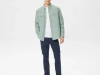 Мужская рубашка Lacoste из хлопка