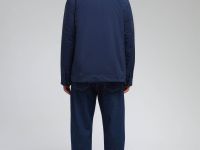 Утепленная куртка с отложным воротником