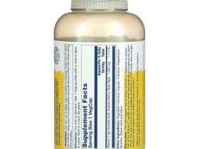 Solaray, витамин C с медленным высвобождением, с шиповником и ацеролой, 1000 мг, 250 растительных капсул