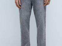 Прямые джинсы, Серый