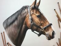 Карандаш пастельный Faber-Castell "Pitt pastel" Фиолетовый Марганец